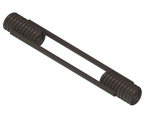 スティーブ　ツーショ　2枚 B1B3 and B2B3 - Screw-On Coil Tie | Accessories